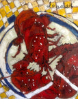 Erin McGee Ferrell - 'Lobster Yellow Cloth'