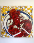 Erin McGee Ferrell - 'Lobster Yellow Cloth'