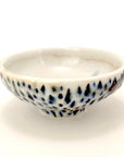 Tiny Bowl with Blue Accents