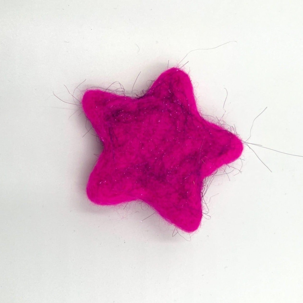 Sparkly Stars  Ornament - purple sparkle