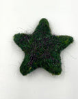 Sparkly Stars Ornament - green