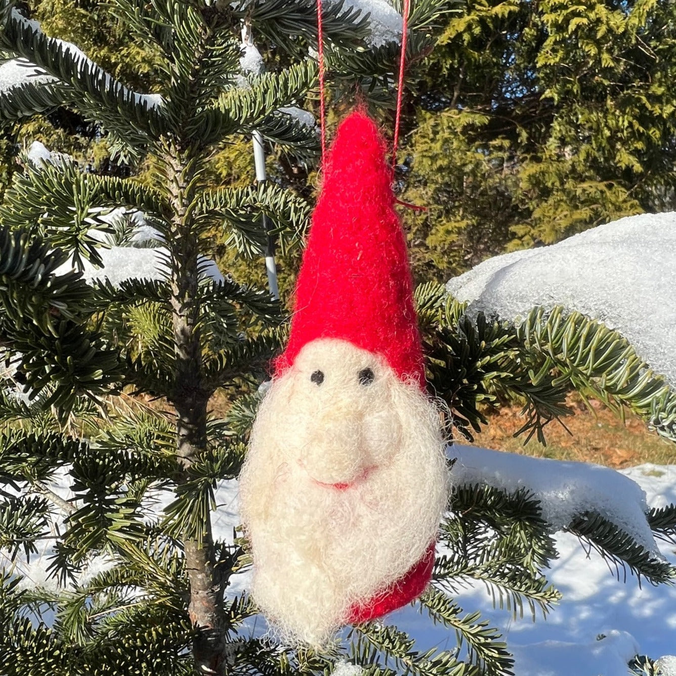 Scandinavian Santa Ornament
