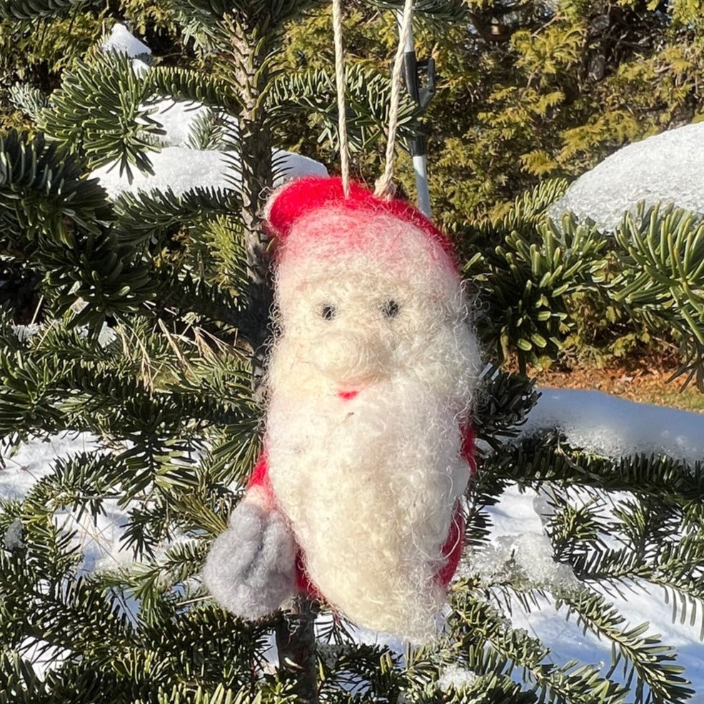 Traditional Santa Ornament