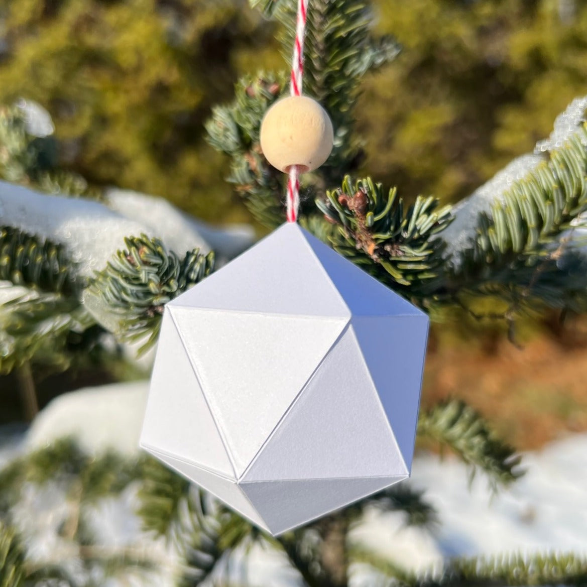 Geometric Paper Ornaments