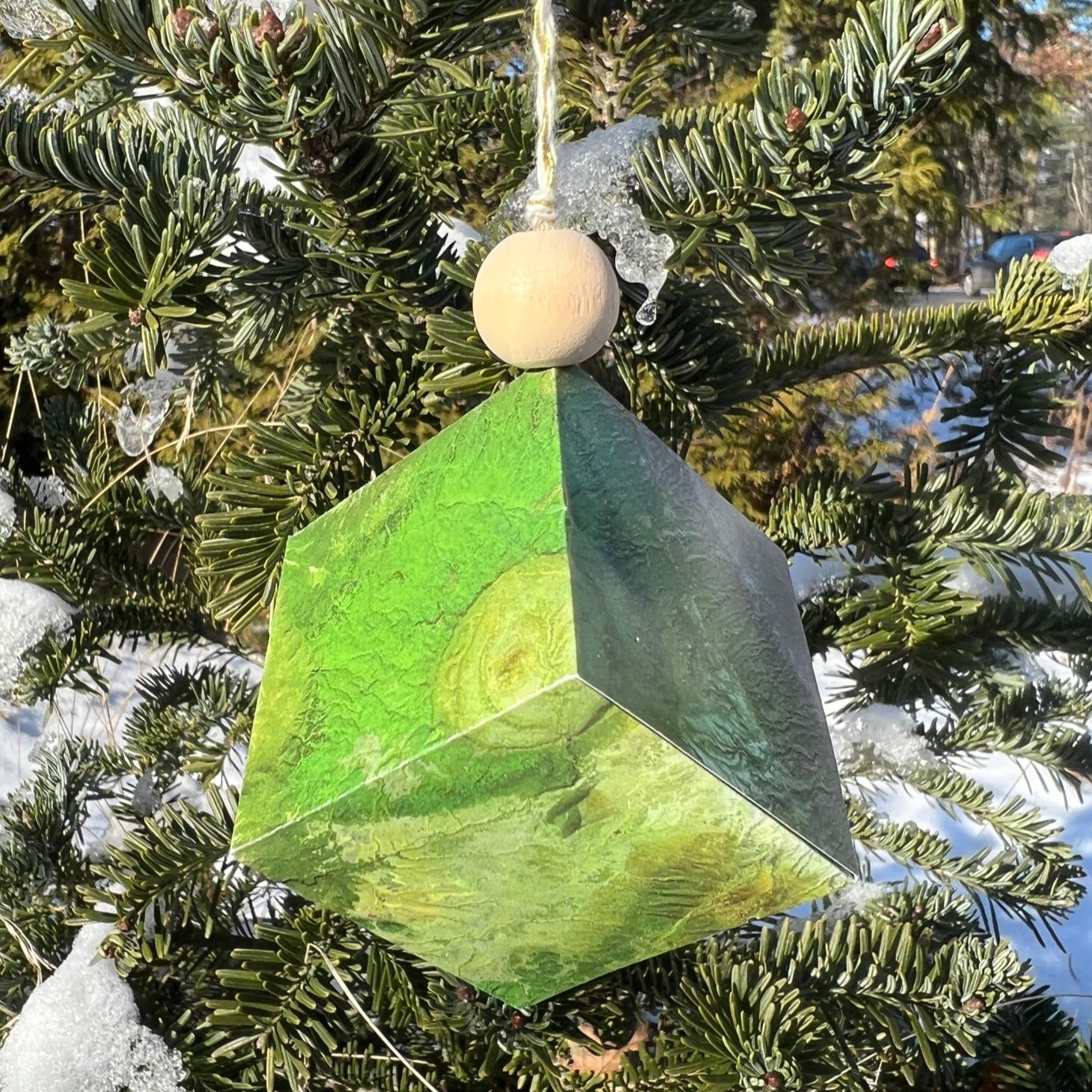 Geometric Map Ornaments