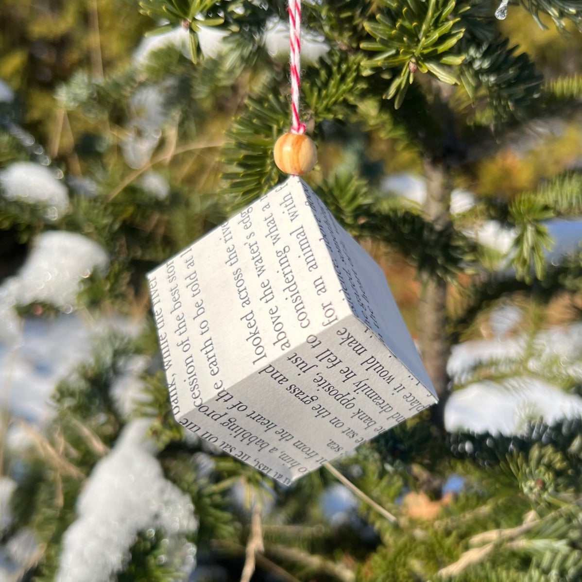 Geometric Book Ornaments