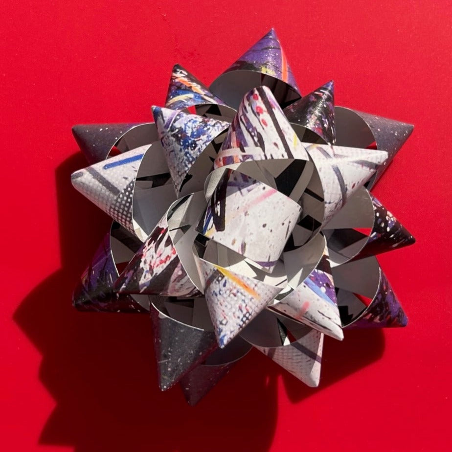 Recycled Book and Magazine Gift Bows