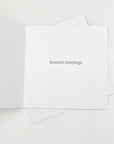 Gold Tree Greeting Card - pack of 6