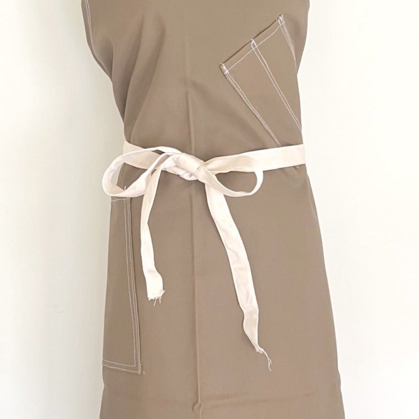 Cotton Canvas Apron - Miso - Seconds