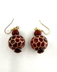 Giraffe Print Earrings