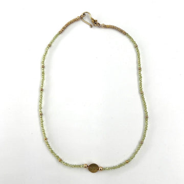 Peridot 14k Gold Filled Necklace