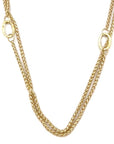 ~ Oval Multi-Wrap Necklace