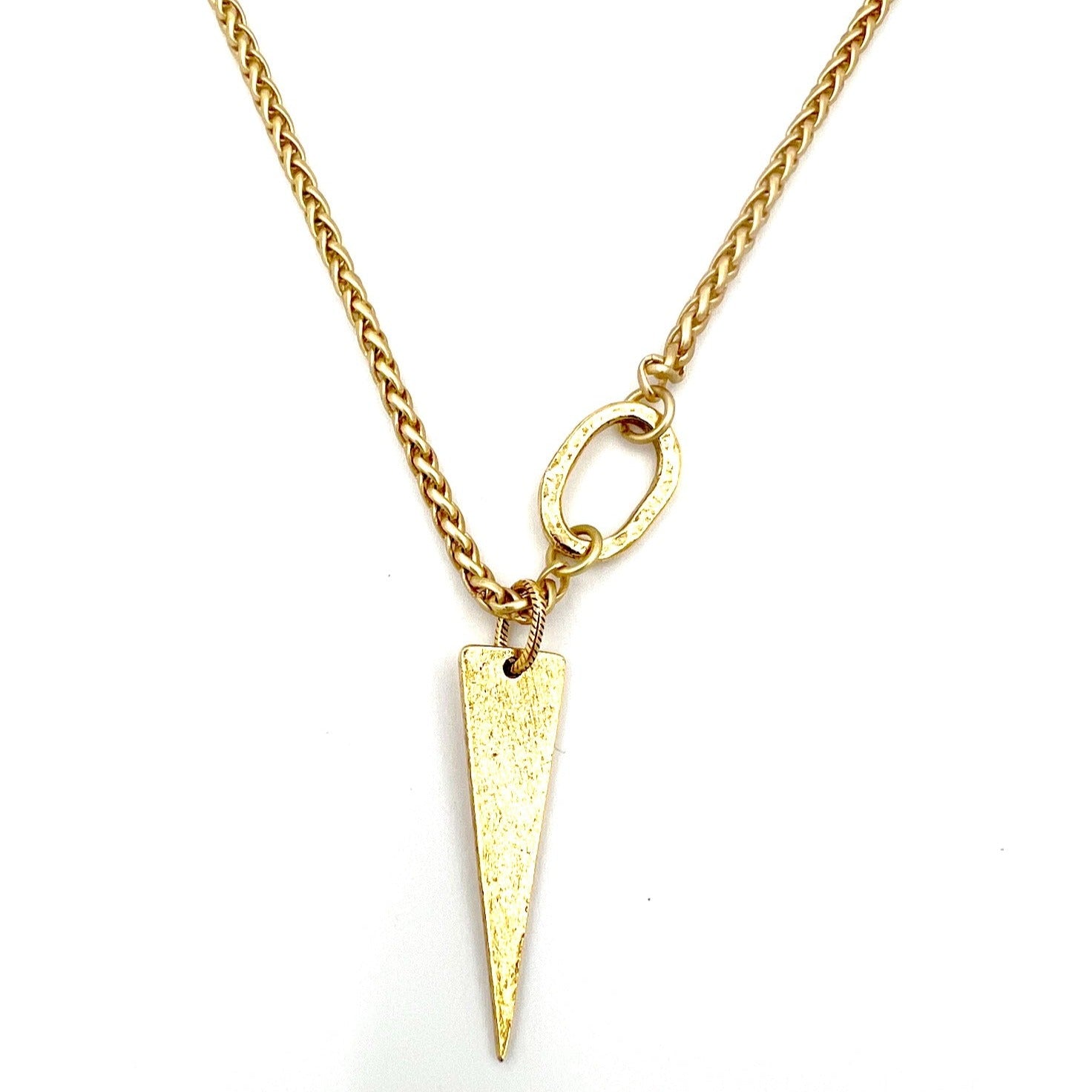 ~ Triangle Multi-Wrap Necklace