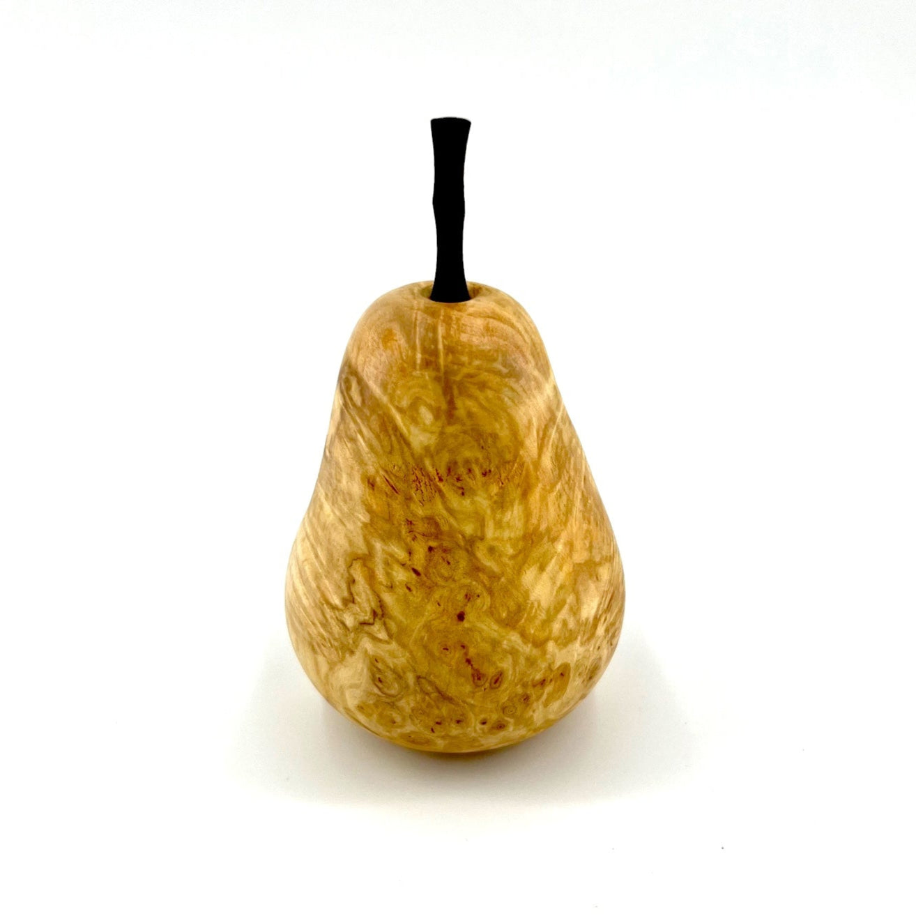Carved Wooden Pear