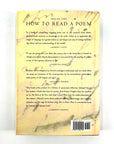 How To Read A Poem