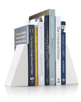 Angular Bookends - white