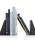 Angular Bookends - charcoal