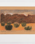 Watercolor Pastel Landscape by Maine Artist Elena Jahn