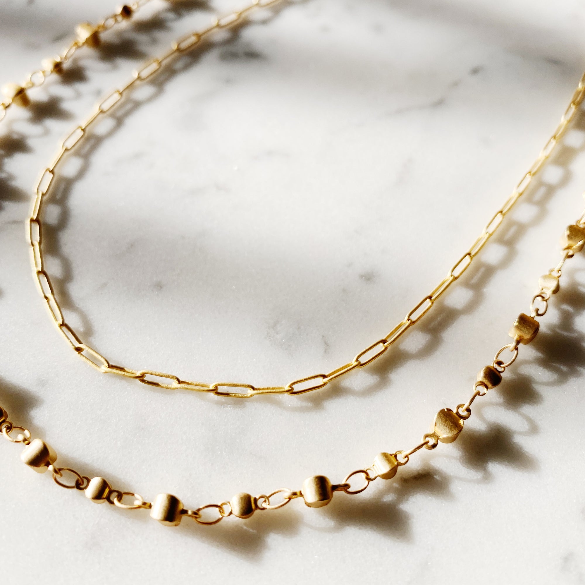 ~ Layered Gold Necklace