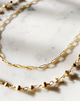 ~ Layered Gold Necklace