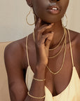 ~ Wrap Necklace - Bicycle Chain