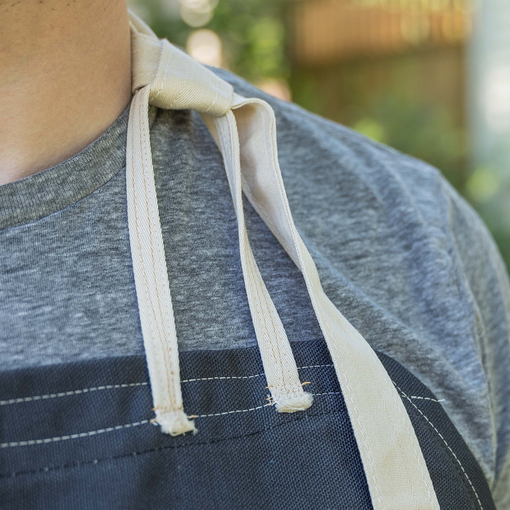 Cotton Canvas Apron - Navy