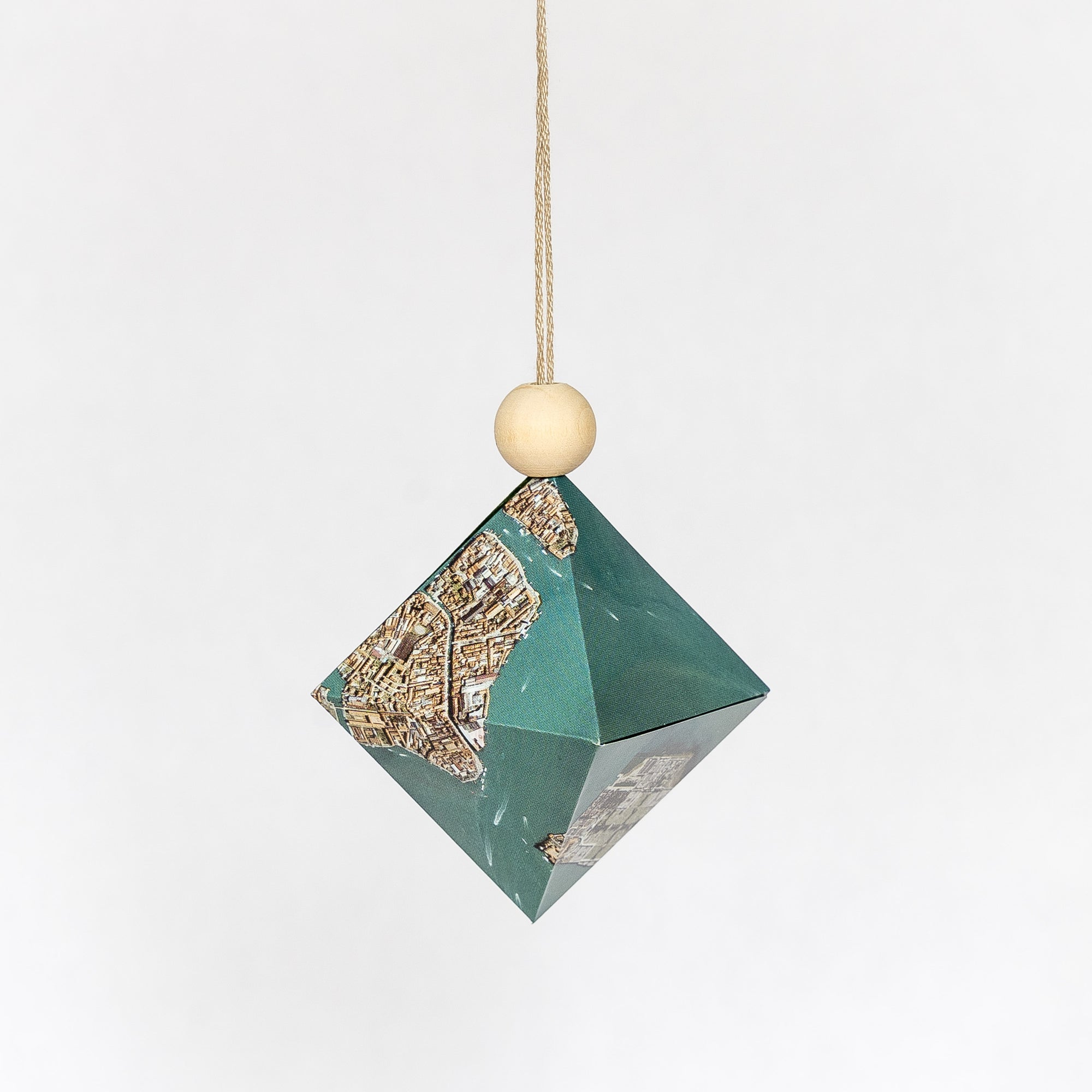 Geometric Map Ornaments