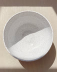 Speckled Bright White Bowl