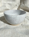 Speckled Bright White Bowl