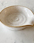 Speckled Ceramic Spoon Rest