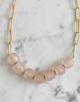 Ghana glass bead choker Necklace