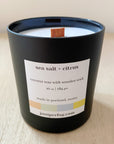 Sea Salt + Citrus Coconut Wax Candle by Juniper Fog