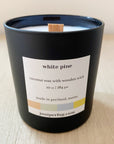White Pine Coconut Wax Candle by Juniper Fog