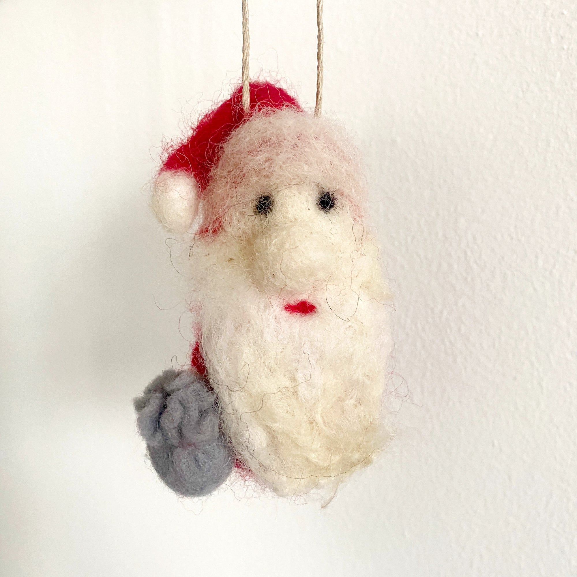 Traditional Santa Ornament