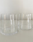 Vintage "Up" thin glasses