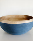 Indigo Maple Wood Bowls