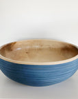 Indigo Maple Wood Bowls