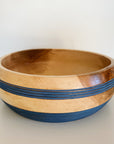 Indigo Maple Wood Bowls