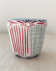 Ceramic Red Sun Tumbler