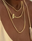 ~ Wrap Necklace - Bicycle Chain