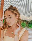 Sea-Foam Green Cloisonne' Pendant Earrings