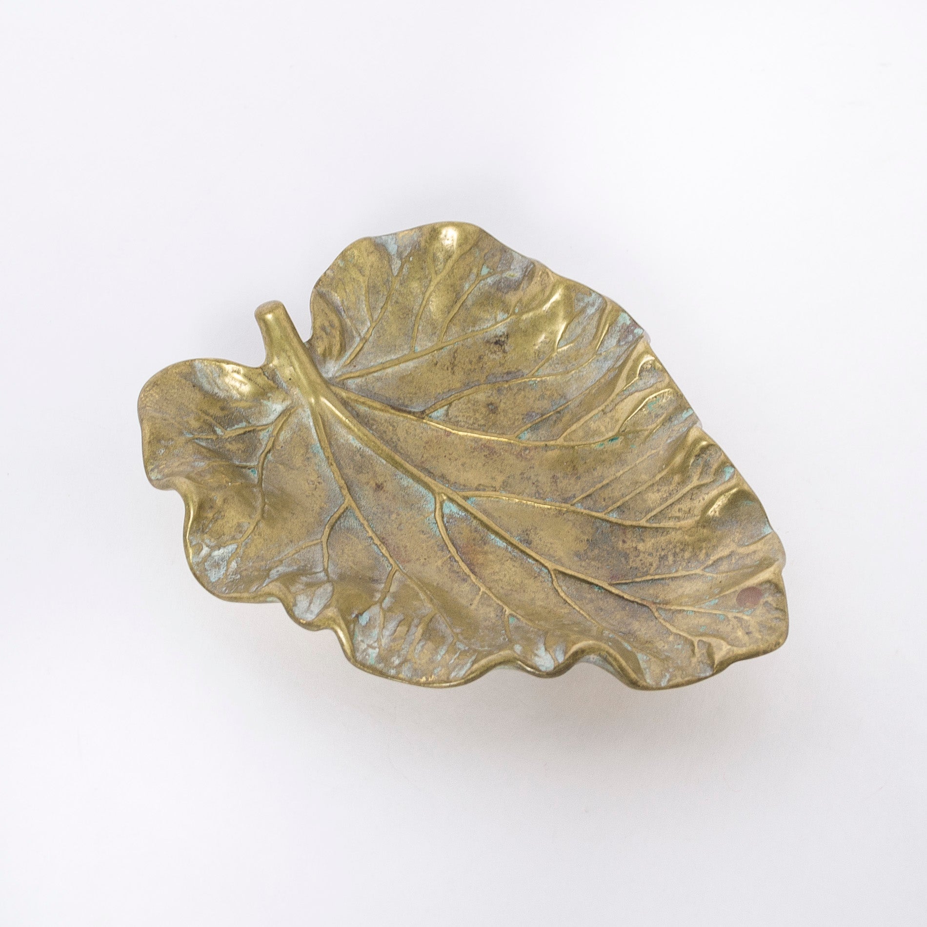 Bronze Leaf Dish - large