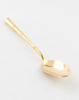 gold bamboo serving spoon