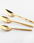 vintage gold bamboo spoons - silverware - mother's day gift guide