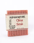 citrus scrub essential oil soap