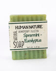 Spearmint Eucalyptus essential oil soap - human nature