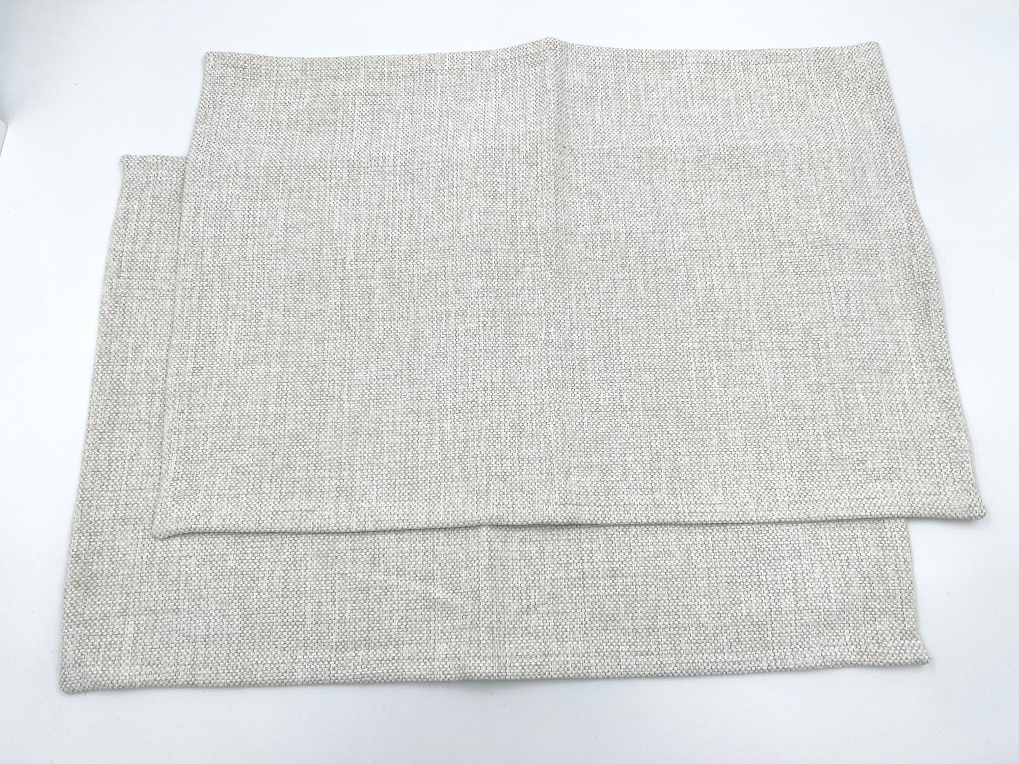 White Woven Placemats - set of 2