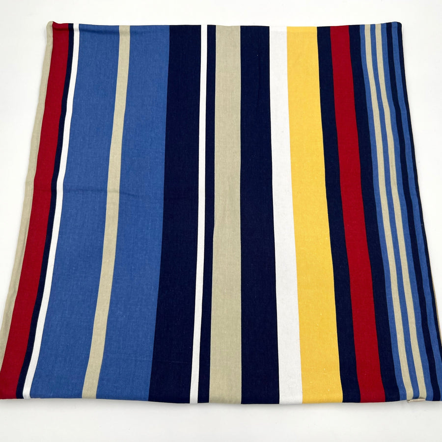 Nautical Striped Square Pillow