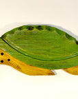 Carved Wooden Turtle