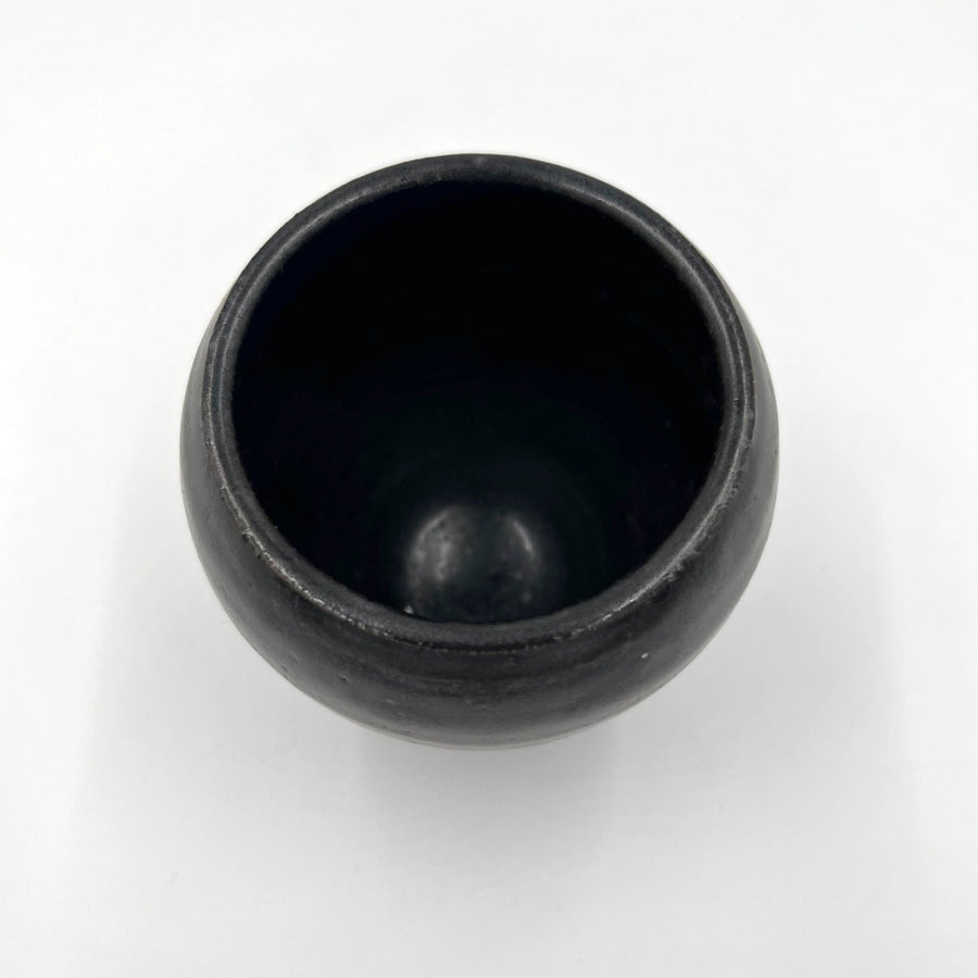Black Ceramic Vessel